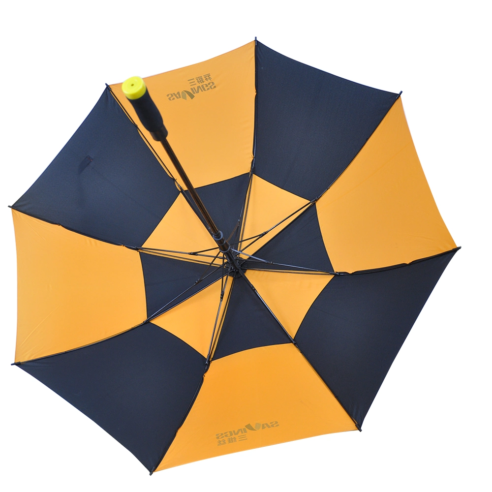 New Brand Windproof UV Sun Golf Umbrella Big Size Promotion Custom Print Golf Umbrella Sale for Man