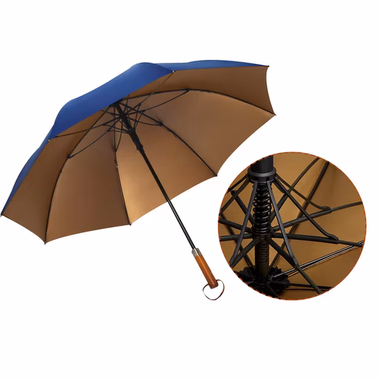 Stormproof Excellence UV защищенный прямой зонтик для мотоцикла/зонт для мотоцикла